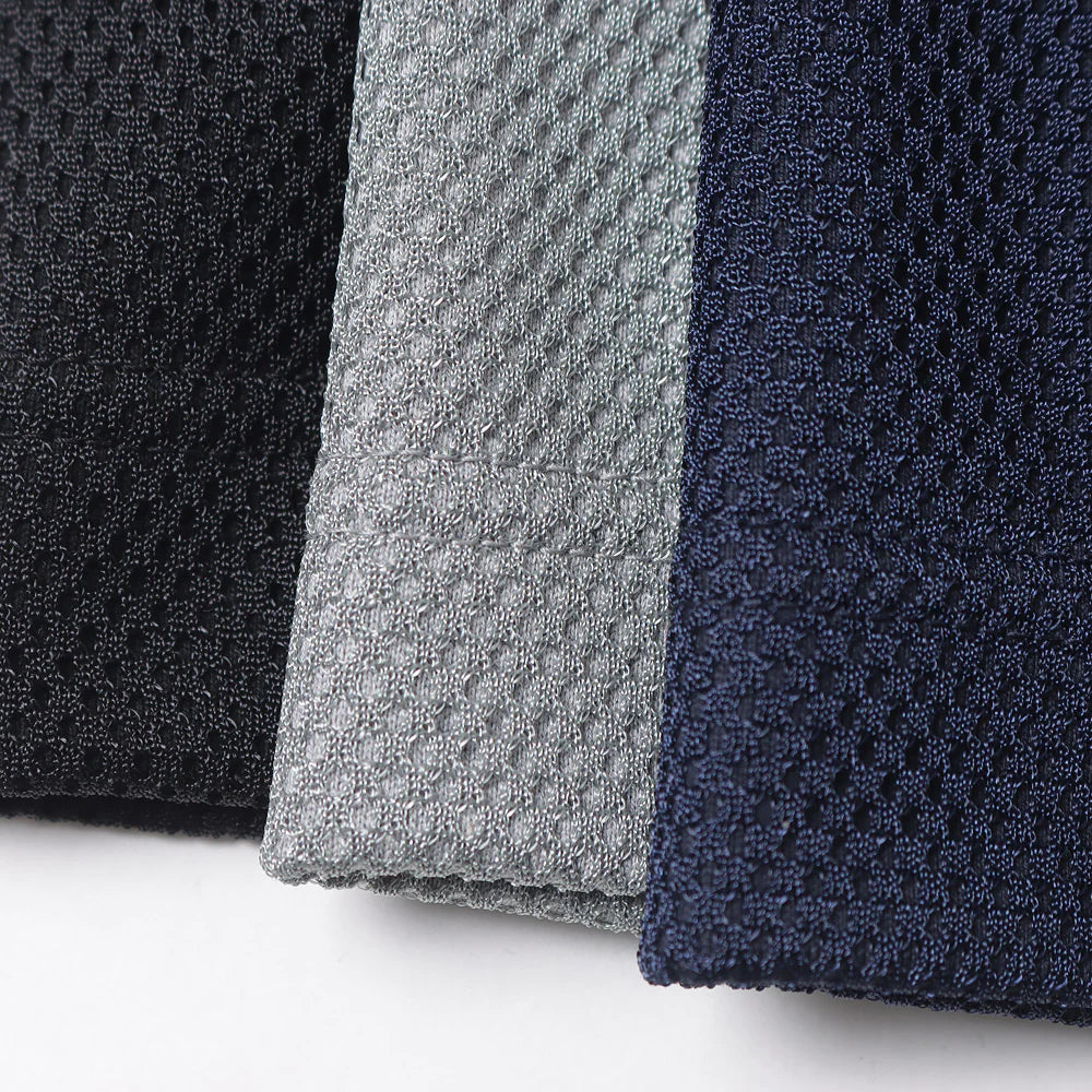 is-ness BALLOON DOUBLE LAYERED MESH SHORT SLEEVE T-SHIRT