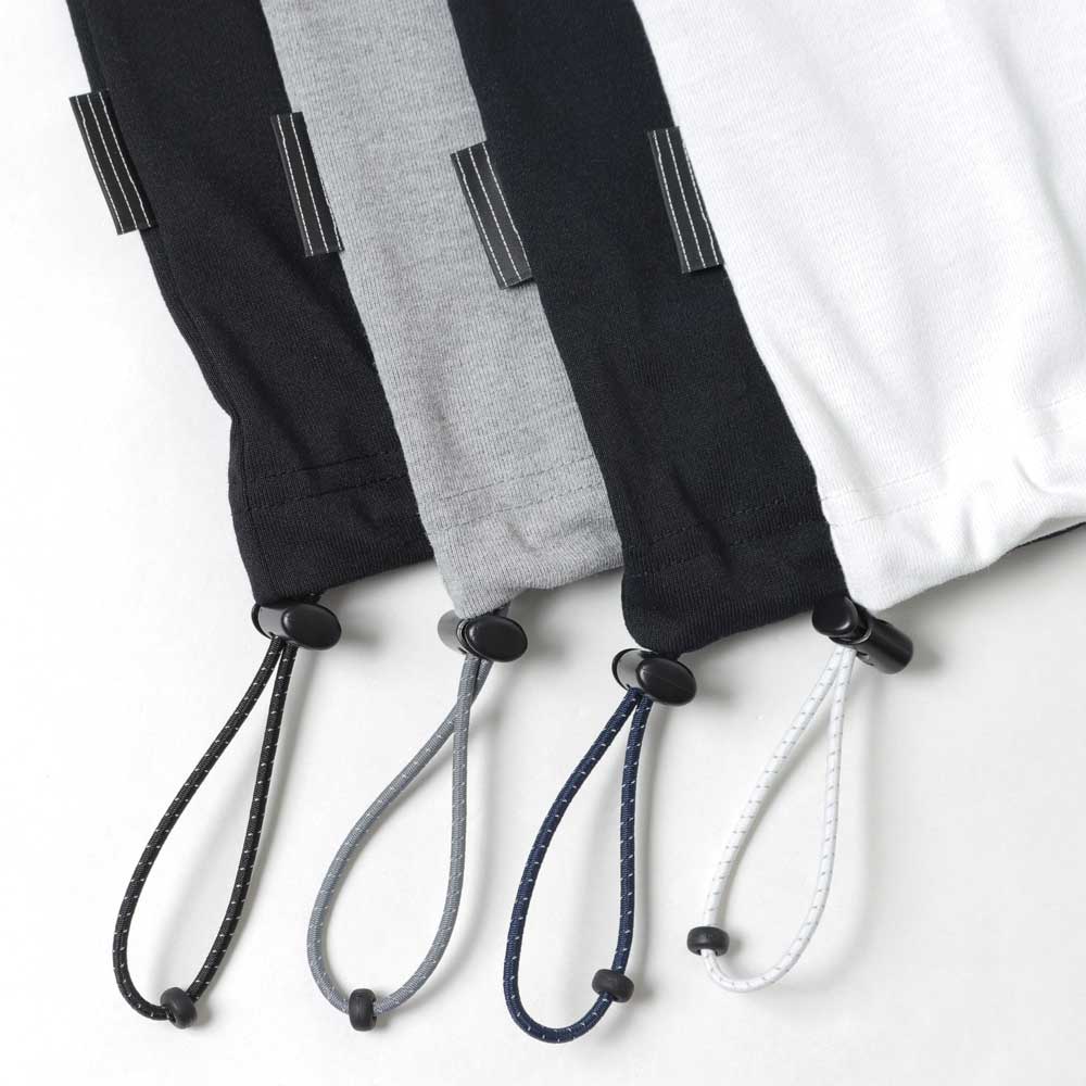 S.F.C (STRIPES FOR CREATIVE) SUPER BIG TEE W DRAWSTRINGS